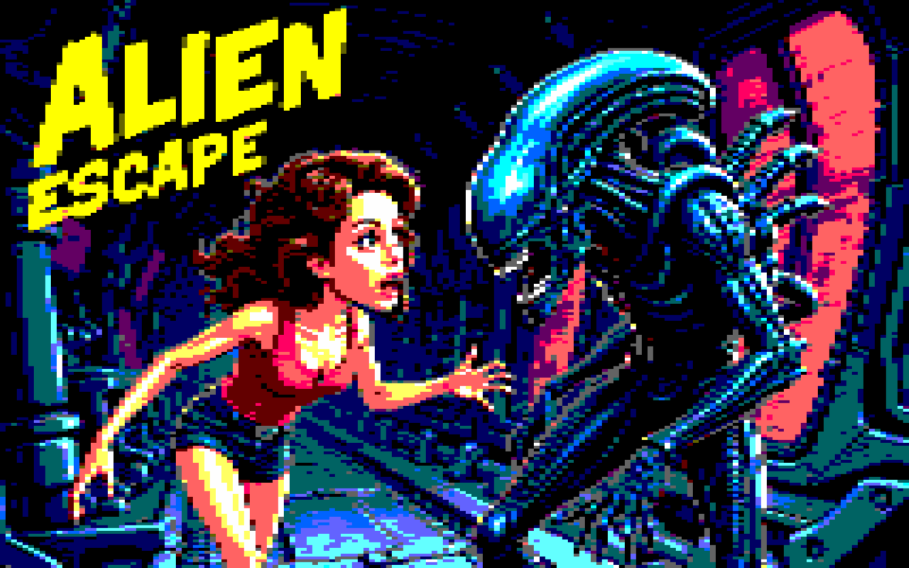 Alien Start Screen